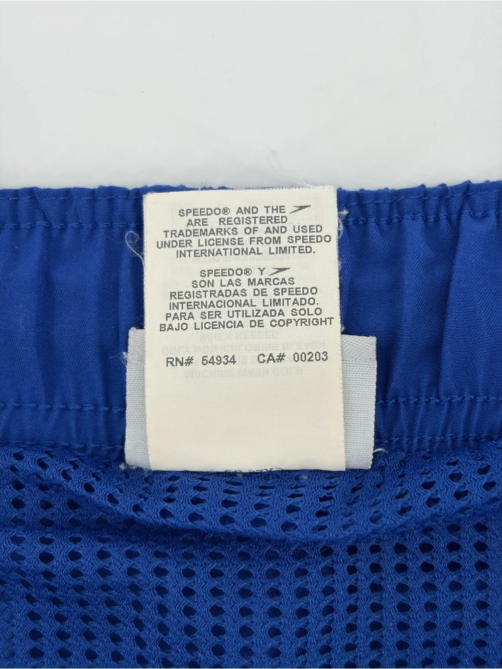 Speedo‎ Swim Trunks Adult Blue Embroidered Beach Pool Size X-Large